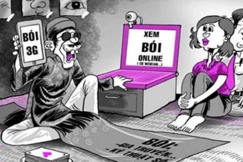 Bói toán qua mạng có bị xử lý?