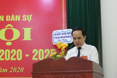Đảng bộ Cục THADS Nghệ An tổ chức Đại hội III, nhiệm kỳ 2020-2025