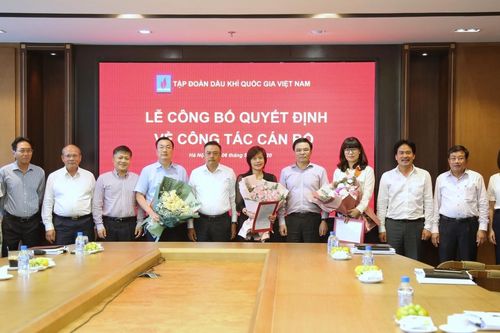 Bổ nhiệm lãnh đạo các Ban thuộc Cơ quan Tập đoàn Dầu khí Việt Nam