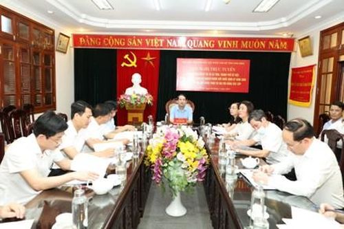 Hội nghị trực tuyến triển khai một số hướng dẫn liên quan đến công tác khám sức khỏe cho cán bộ
