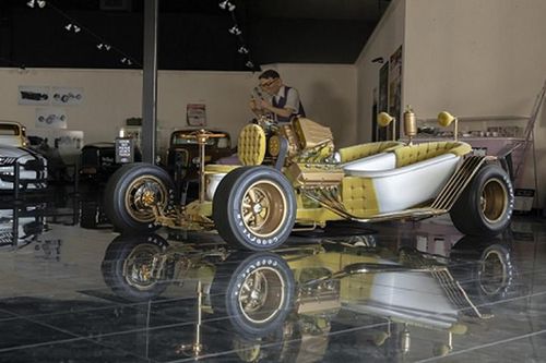 Bathtub Buggy - xe độ hot rod kiểu 'nhà tắm' dị nhất thế giới