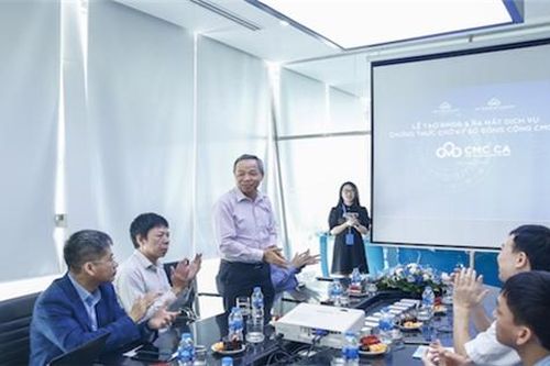 Tập đoàn CMC ra mắt dịch vụ chứng thực chữ ký số công cộng