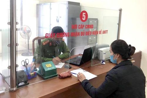 Công an huyện Lâm Bình tiếp nhận, giải quyết thủ tục hành chính tại Bộ phận một cửa