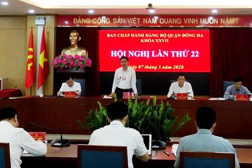 Cuối tháng 5-2020, Đảng bộ quận Đống Đa hoàn thành đại hội cơ sở