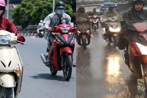 Miền Bắc sắp dứt nắng nóng, đổ mưa dông