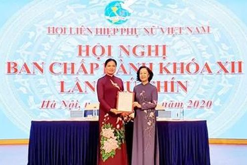 Đồng chí Hà Thị Nga được bầu làm Chủ tịch Hội Liên hiệp Phụ nữ Việt Nam khóa XII, nhiệm kỳ 2017-2022