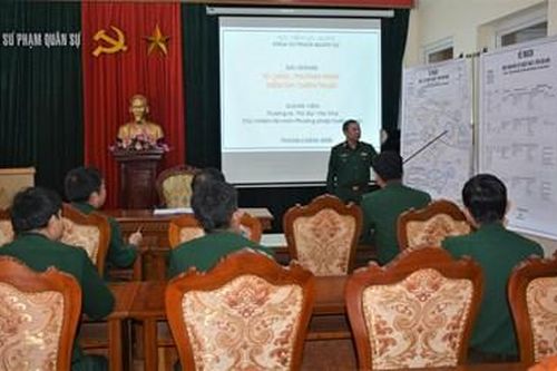 Nửa thế kỷ tự hào của những người thầy sư phạm quân sự