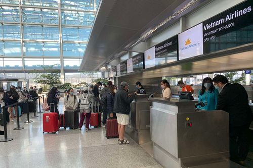 Chuyến bay chở công dân Việt Nam từ Mỹ về nước đã hạ cánh an toàn