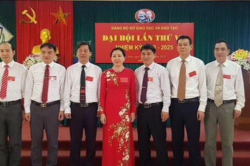 Đại hội Đảng bộ Sở GD&ĐT Hà Nam thành công tốt đẹp