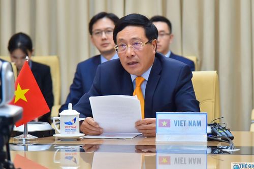 Phó Thủ tướng Phạm Bình Minh dự họp trực tuyến cấp cao HĐBA LHQ kỷ niệm 75 năm chấm dứt Chiến tranh Thế giới thứ hai