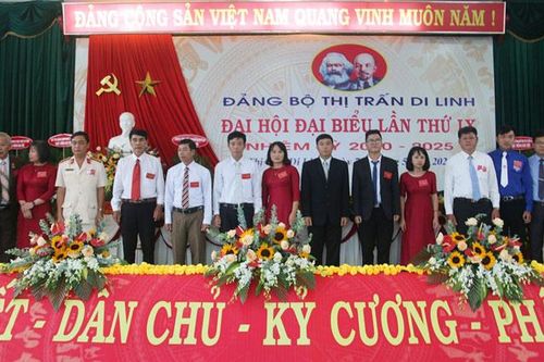 Đại hội Đảng bộ thị trấn Di Linh lần thứ IX