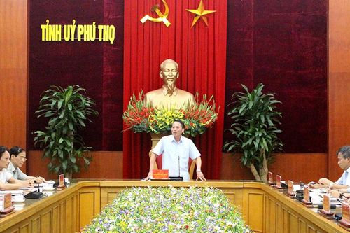 Hội nghị trao đổi, thống nhất một số nội dung liên quan đến quy trình nhân sự Đại hội Đảng bộ cấp huyện