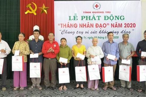 Phát động 'Tháng nhân đạo' 2020 - Chung tay vì sức khỏe cộng đồng'