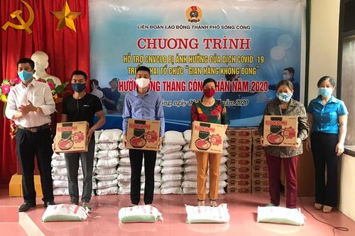 Hỗ trợ công nhân, viên chức lao động bị ảnh hưởng bởi dịch COVID-19