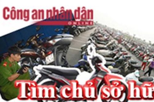 Công an phường Láng Thượng tìm chủ sở hữu 5 xe máy