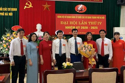 Đảng bộ cơ quan Đảng ủy Khối các cơ quan Thành phố tổ chức thành công Đại hội lần thứ IV