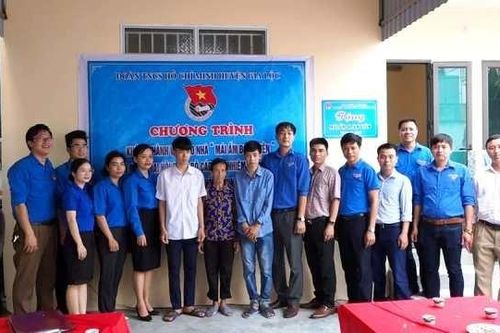 Tuổi trẻ Gia Lộc tặng nhà mái ấm đoàn viên