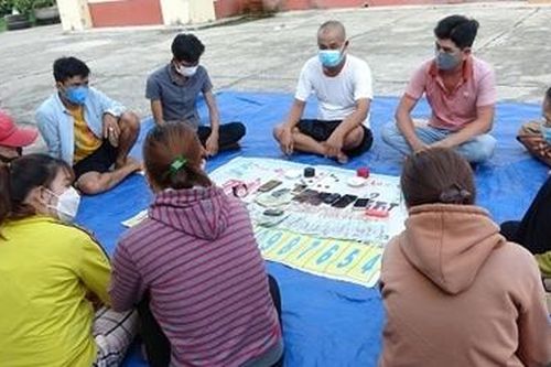 Sòng lắc tài xỉu trong rừng phòng hộ Dầu Tiếng