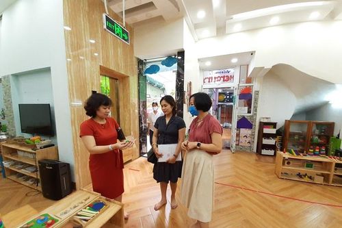Quận Hai Bà Trưng: Kiểm soát chặt công tác chuẩn bị đón học sinh mầm non, mẫu giáo, tiểu học quay lại trường học