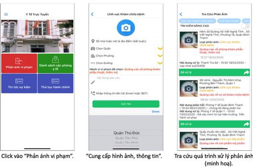 TP Hồ Chí Minh: Xử lý vi phạm về y tế qua ứng dụng 'Y tế trực tuyến' trong 24 giờ