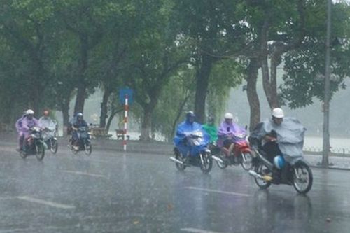Bắc Bộ và Bắc Trung Bộ mưa diện rộng, khả năng xảy ra lốc, sét, mưa đá