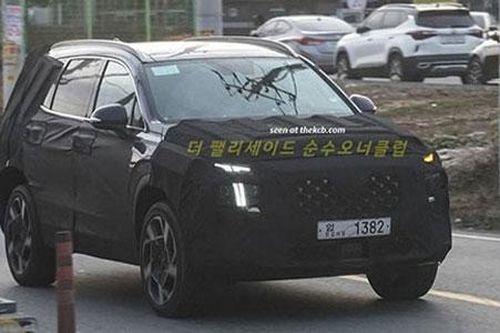 Hyundai Santa Fe phiên bản mới sắp ra mắt với thiết kế hầm hố, giá 'ngon'
