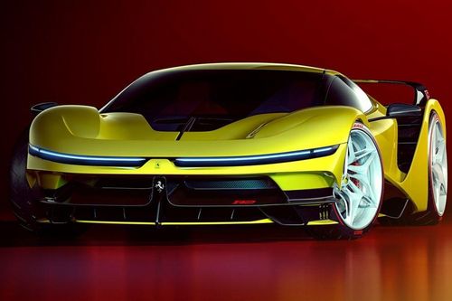 Lộ concept siêu xe Ferrari F42 với thiết kế đẹp siêu thực