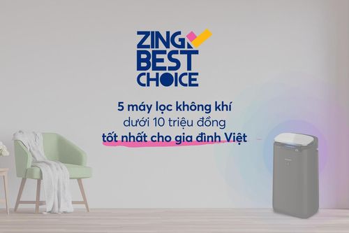 5 máy lọc không khí dưới 10 triệu đồng tốt nhất cho gia đình Việt