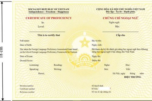 14 đơn vị được cấp chứng chỉ ngoại ngữ