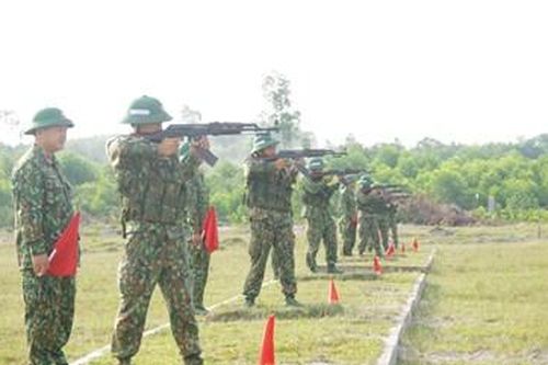 Kiểm tra '3 tiếng nổ' chiến sĩ mới năm 2020