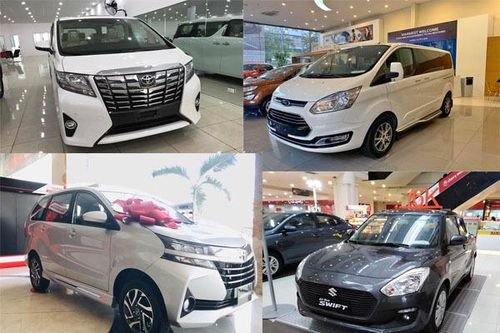 10 xe ế khách nhất: Toyota Alpha, Honda Jazz lèo tèo 2-3 chiếc