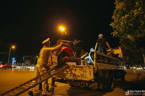 Khó trông giữ, bảo quản xe vi phạm ở Nghệ An