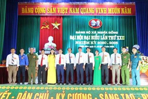 Đảng bộ xã Nghĩa Đồng đoàn kết phát triển kinh tế, nâng cao đời sống nhân dân