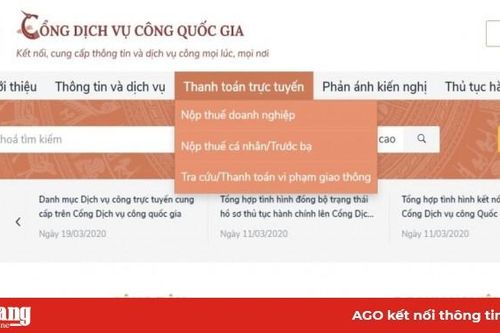 Xử lý hồ sơ dịch vụ công hỗ trợ đối tượng gặp khó khăn do dịch bệnh Covid-19 trên Cổng Dịch vụ công quốc gia