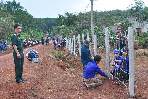 Công ty 72: Đi đầu xây dựng nông thôn mới