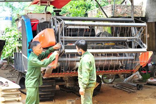 Cựu chiến binh xã Hùng Đức học tập, làm theo Bác Hồ