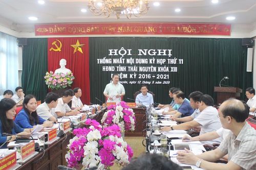 Thống nhất nội dung kỳ họp thứ 11 HĐND tỉnh