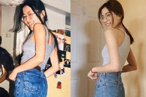 Con gái bắt chước phong cách dân chơi, rich kid của mẹ hồi trẻ