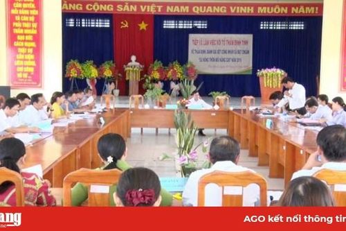 Thẩm định xét công nhận xã Phú Bình đạt chuẩn xã nông thôn mới nâng cao