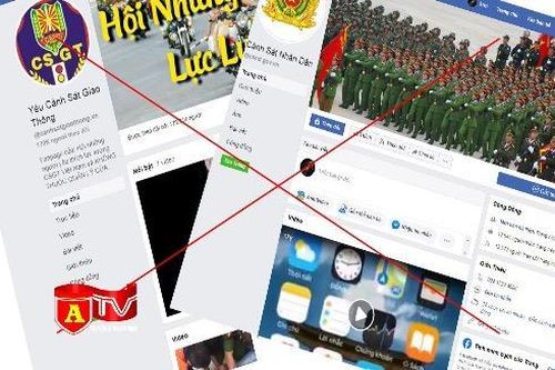 Nhiều trang facebook giả mạo lực lượng Công an đăng tin không chính xác