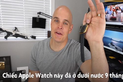 Sẽ ra sao nếu ngâm Apple Watch 9 tháng dưới nước