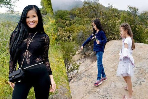 Hồng Nhung tận hưởng cuộc sống an yên bên hai con