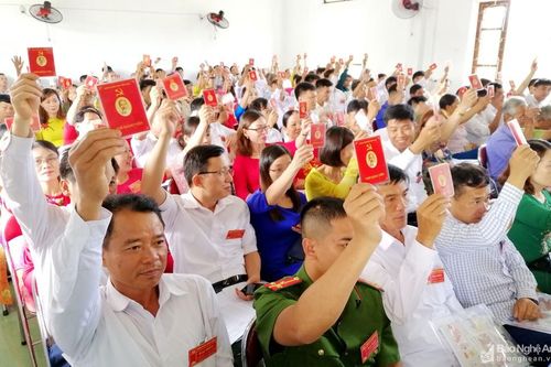 Đảng bộ xã Thanh Hương (Thanh Chương) Đại hội đại biểu nhiệm kỳ 2020-2025