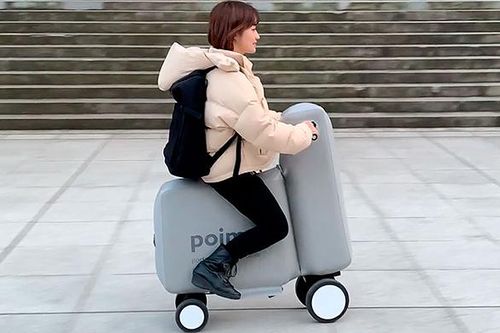 Xe đạp điện có thể gấp gọn trong ba lô