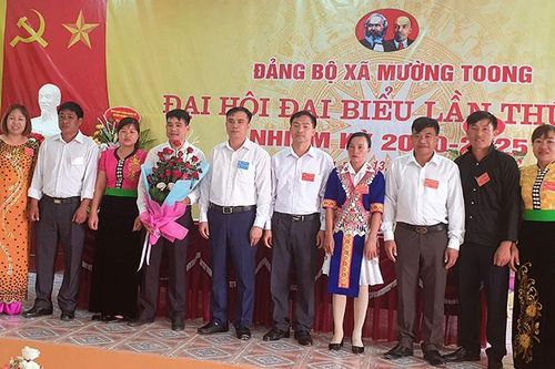 Mường Nhé tổ chức đại hội điểm tại Đảng bộ xã Mường Toong