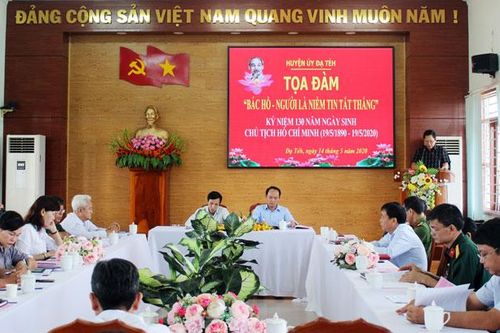 Đạ Tẻh tọa đàm kỷ niệm 130 năm ngày sinh Chủ tịch Hồ Chí Minh