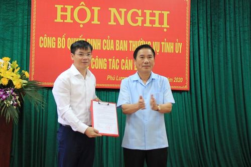 Công bố Quyết định về công tác cán bộ