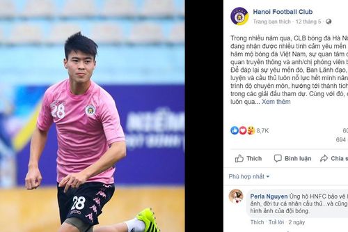 Duy Mạnh đánh vợ chỉ là tin đồn mà CLB Hà Nội lên tiếng thì không ổn chút nào