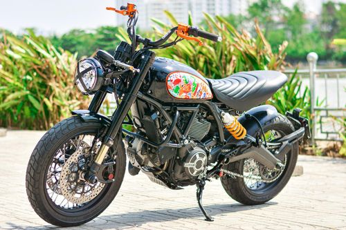 Ducati Scrambler lột xác với gói độ 200 triệu của biker Hà Nội