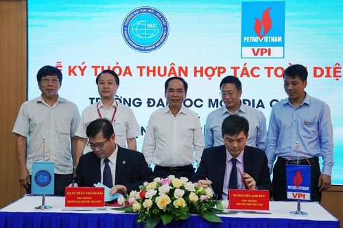 Viện Dầu khí Việt Nam ký thỏa thuận hợp tác toàn diện với Đại học Mỏ - Địa chất